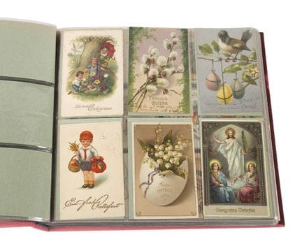 Album de cartes postales « Vœux de Pâques »
avant 