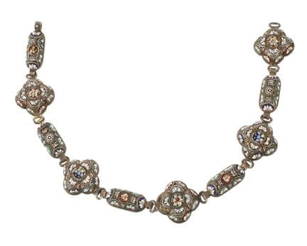 Pulsera Pietra Dura 
Segunda mitad del siglo XIX, 