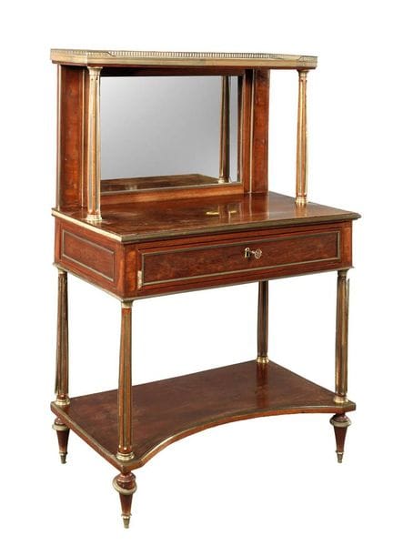Bonheur du Jour Luis XVI.
Francia, hacia 1780, cao