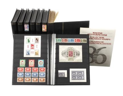 Collezione di francobolli ungheresi
dal 1938 circa