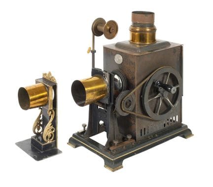 Grand cinématographe Ernst Plank / Lanterne magiqu