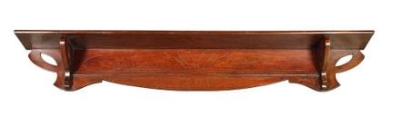 Wandbord Jugendstil
deutsch, um 1900, Buche massiv