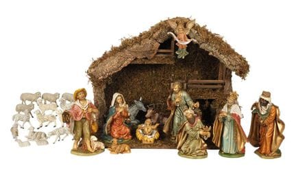 Grande crèche de Noël avec figurines
Fabricant : E