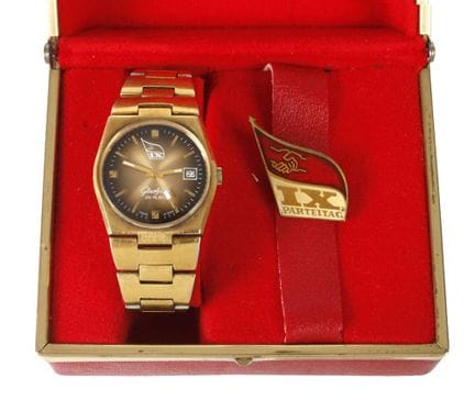 Reloj de regalo de Glashütte con motivo del IX Con