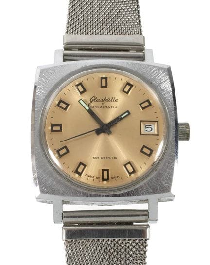 Montre pour homme Glashütte Spezimatic
RDA, années