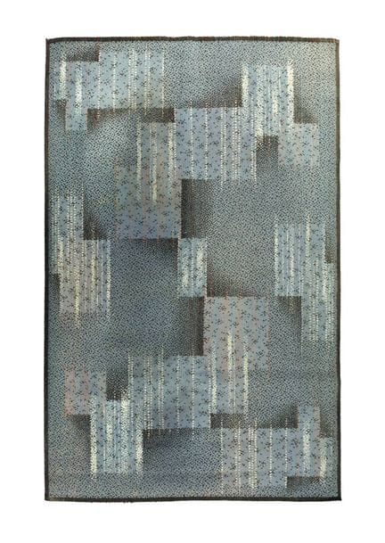 Tapis Art déco
1re moitié du XXe siècle, chemin de