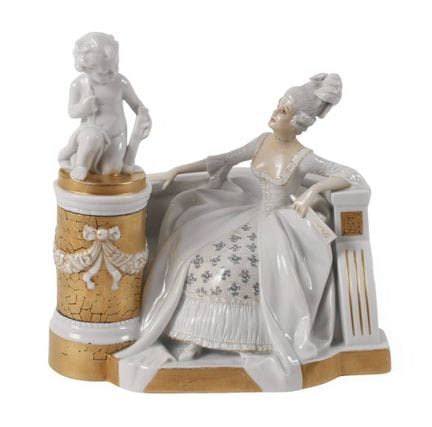 Rosenthal "In Erwartung"
Entwurf Adolf Oppel 1917,