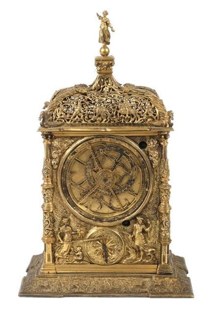 Horloge de table astronomique de style Renaissance
