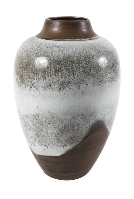 Grand vase Ceramano à glaçure coulante « Montana G