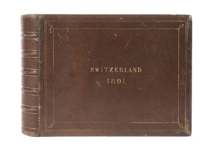Album photo historique de la Suisse
daté de 1891, 