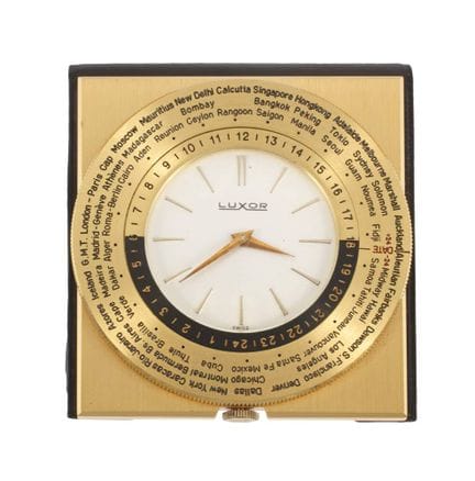 Montre de voyage « Luxor » avec heure mondiale
Sui