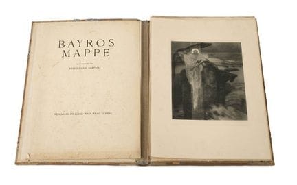 Cartella di Bayros
Inizio del XX secolo, con prefa