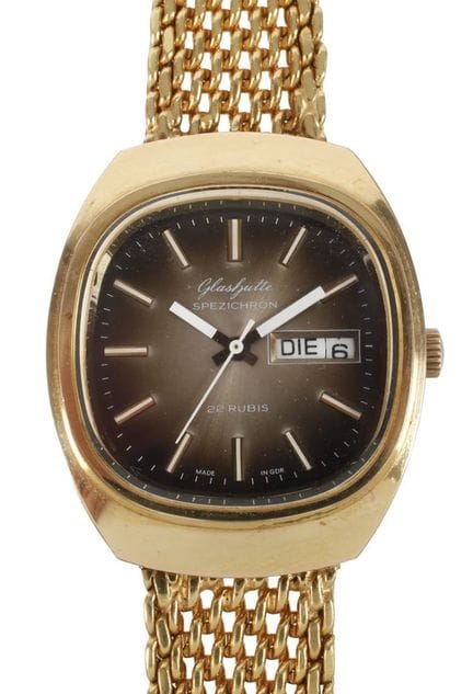 Montre pour homme Glashütte Spezichron
RDA, années
