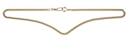 Cadena de reloj
hacia 1920, oro amarillo con el se
