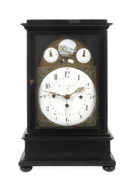 Horloge de table Jacob Höckel à Vienne
Autriche, v