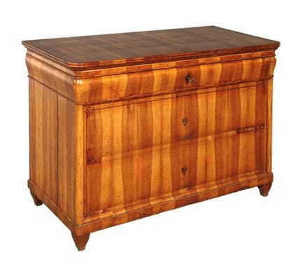 Biedermeier chest of drawers
German, c. 1830, cher