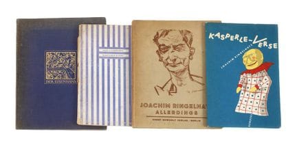 Collezione di esemplari con dedica di Joachim Ring