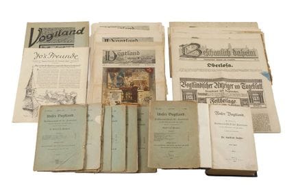 Raccolta di riviste del Vogtland
86 numeri del quo