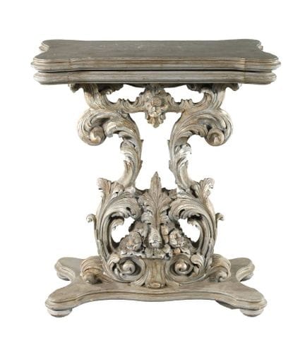 Dekorativer Blumentisch im Barockstil
wohl Italien