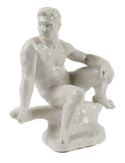 Jenö Grantner, 
"Sitzender Akt"
Entwurf um 1940, s