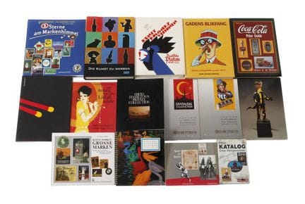 Raccolta di libri specialistici sulla pubblicità
1