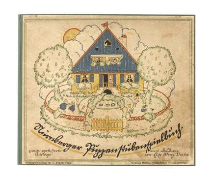 Livre de jeux pour maison de poupées de Nuremberg
