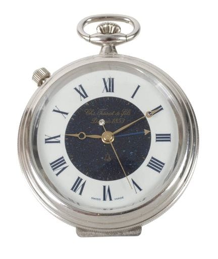 Montre de poche Tissot avec réveil
Suisse, années 