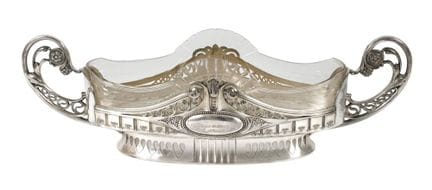 WMF Geislingen große Jardiniere Jugendstil 
um 191