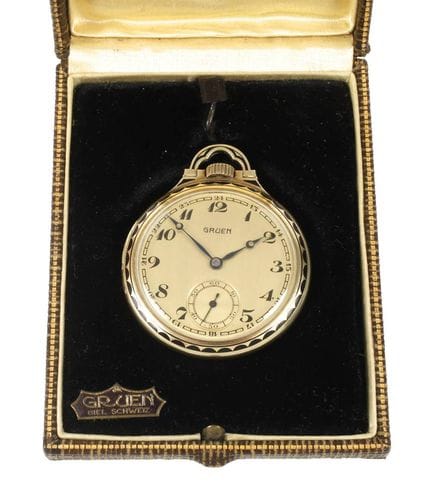 Montre Art déco « Frack » de Gruen
Suisse, années 