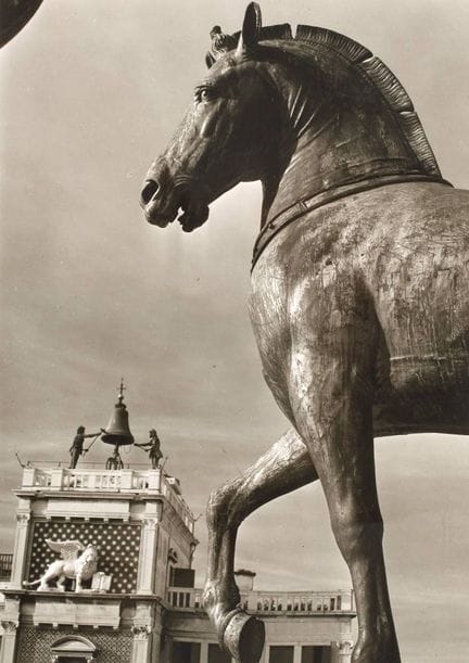 Walter Hege, tirage vintage : Venise, Saint-Marc
1