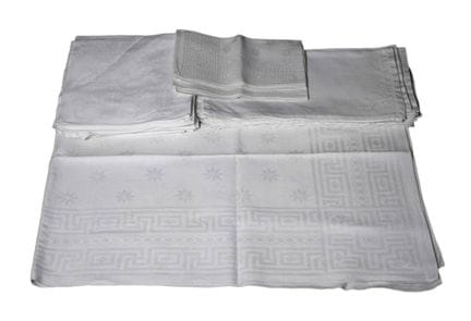 Ensemble de linge de table
Début du XXe siècle, co