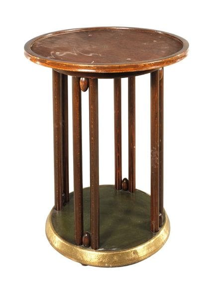 Josef Hoffmann, 
Beistelltisch "Fledermaus"
Entwur