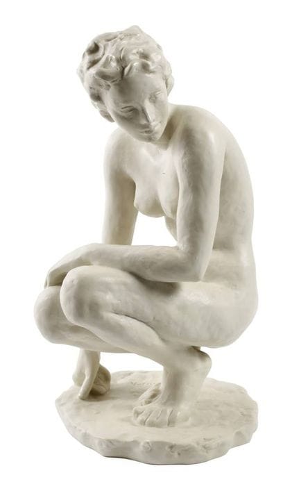 Rosenthal große "Hockende"
Entwurf Fritz Klimsch 1