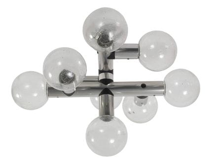 Deckenlampe Space Age
1970er Jahre, Ausführung woh