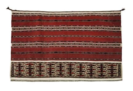 Tchoval turkmène
Fin du XIXe siècle, modèle ancien