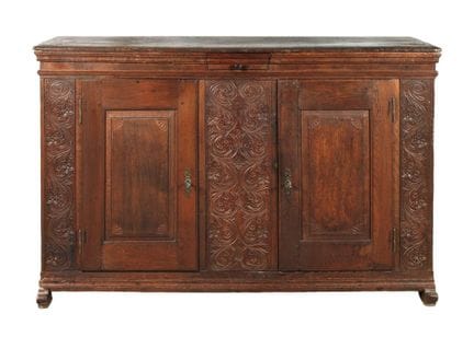 Anrichte barock
wohl Rheinland, 18. Jh., Eiche mas