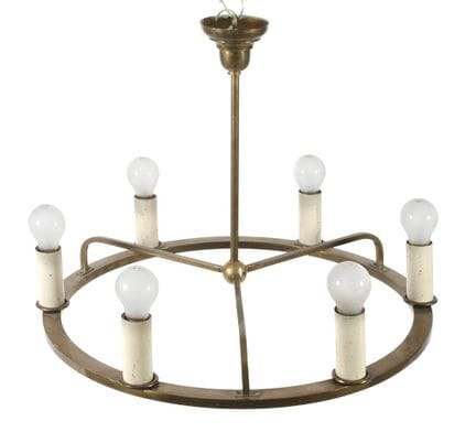 Deckenlampe Art déco
1930er Jahre, minimalistische