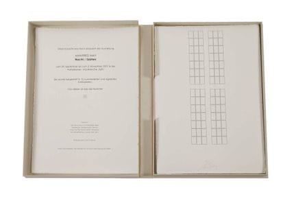 Manfred May, Notte/Giardini
Esemplare numerato a m