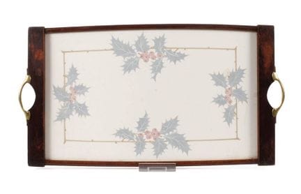 Wächtersbacher Tablett Jugendstil
um 1900, Dekorst