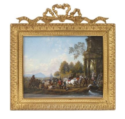 según Philips Wouwerman, «El regreso de la caza»  