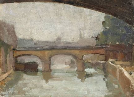 Marcelle Brunswig, Il Pont Neuf a Parigi
Vista dal
