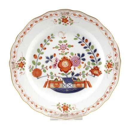 Assiette de Meissen « Peinture indienne »
marque «