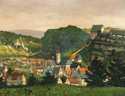 Richard Grieb, Veduta di Pottenstein
Veduta di Pot