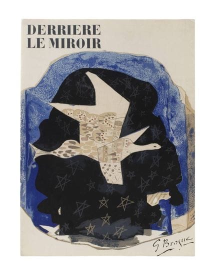 乔治·布拉克，载于《Derriere le Miroir》
第115期，内含大量彩色石版画（部分为整