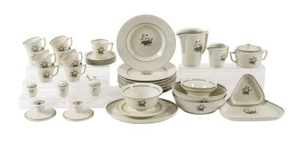 Service de table « Quaking Grass » de Copenhague
S