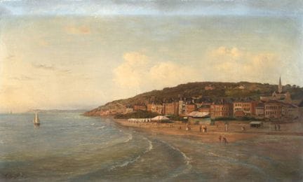 Claude Sébastien Hugard, attribuito, Trouville-sur