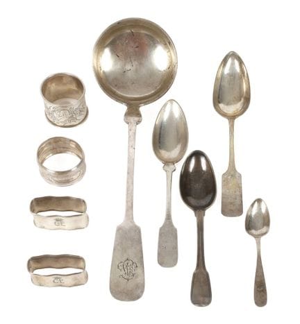 Ensemble en argent
XIXe siècle/début du XXe siècle