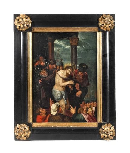 según Frans Francken el Joven, «Ecce homo»
Cristo,