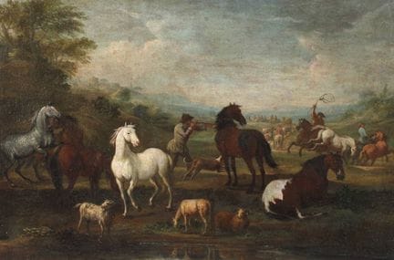 probablemente según Johann Georg de Hamilton, «Cab