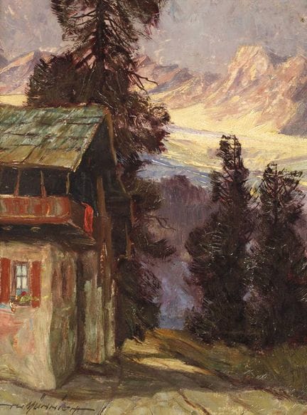 Hans Münnich, «La cordillera del Karwendel...» 
Vi